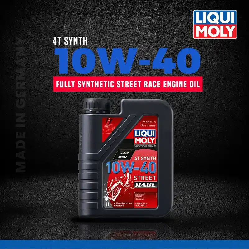 Liqui Moly Synth 10W-40 Street Race Full Synthetic Engine Oil - 1 Litre