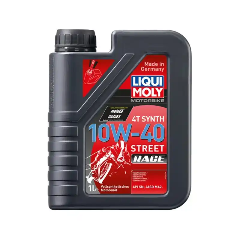 Liqui Moly Synth 10W-40 Street Race Full Synthetic Engine Oil - 1 Litre