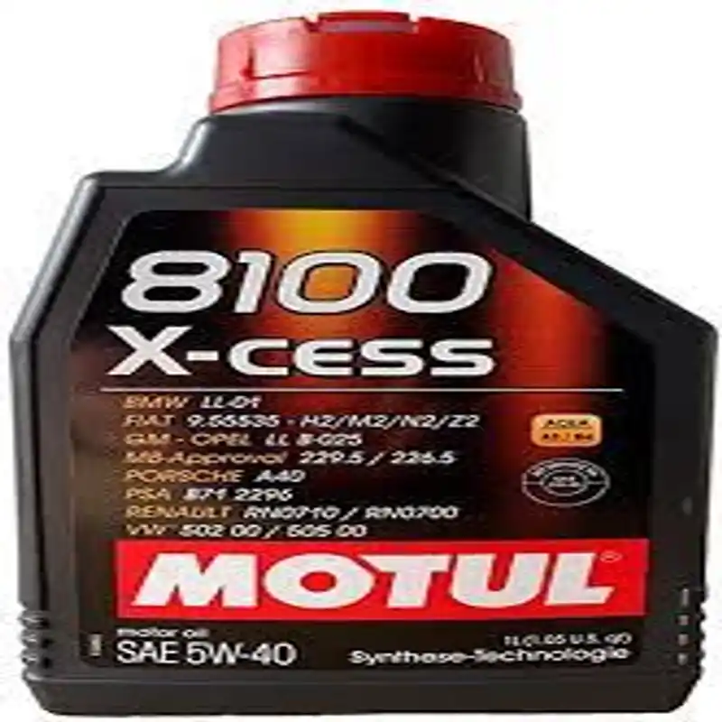 Motul8100X-Cess5W40100%SyntheticEngineOilforCar–1Litre