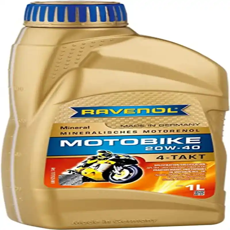 Ravenol 20W-40 Mineral Engine Oil for Motorbike Made in Germany – 1 Litre