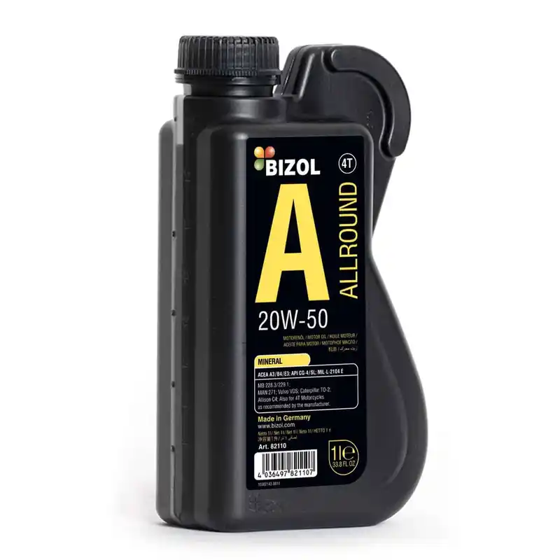 BIZOL Allround 20W-50 Mineral Car Engine Oil - 1L