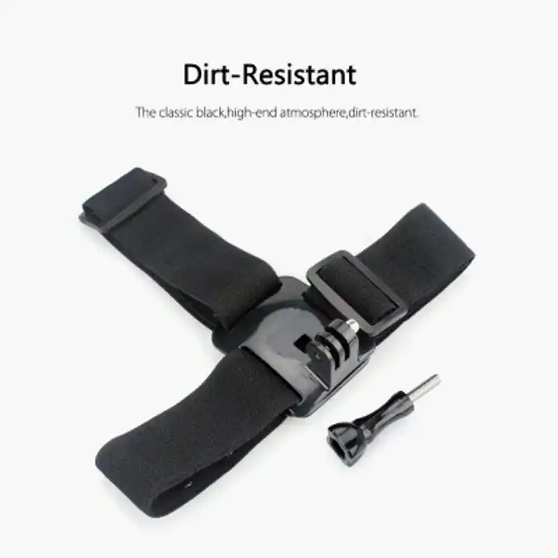 Head Mount or Head Strap Mount for GoPro Yi Sjcam action cameras