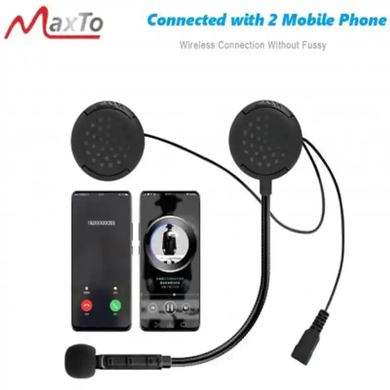 Maxto M1 Motorcycle Helmet Headset Wireless Bluetooth