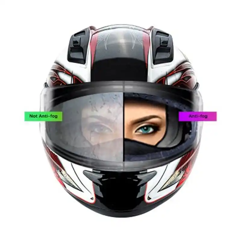 JAVA Racing RainProof Helmet Glass Paper