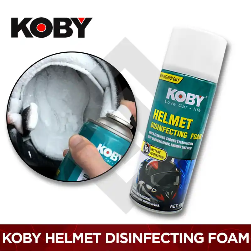 Koby Helmet disinfecting foam Cleaner- 450ml