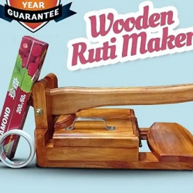 Wooden Ruti Maker