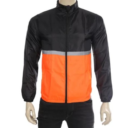 Dust coat or Windbreaker with reflector for Motorcycle rider New Design PART- Red