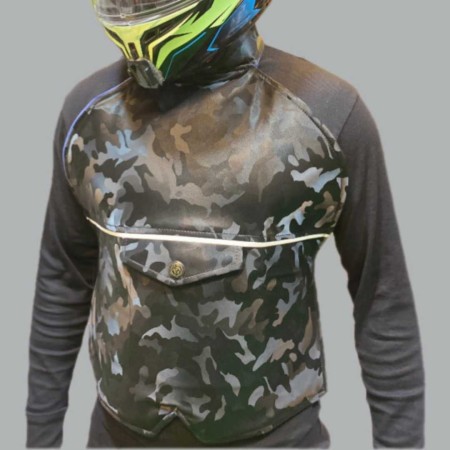 Premium Quality Chest Guard - Black